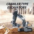 thumbnail image 4 of Excavadora RC InaláMbrica de 2,4G, Control Remoto, CamióN RC, CamióN Sobre Orugas, VehíCulo de IngenieríA EléCtrica, Juguetes para NiñOs, 4 of 10