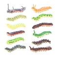 thumbnail image 3 of Juguetes de animales simulados Yotijar 12pcs Oruga, 3 of 10