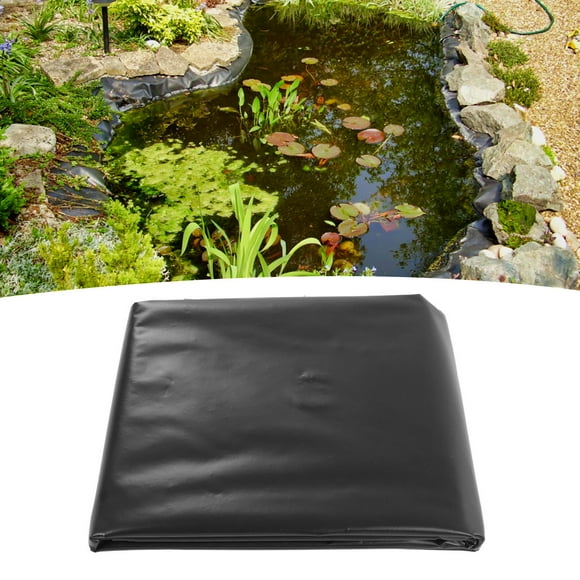 Pond Liner, Small Pond Liner Pond Skins Pond Liner PE Material Outdoor Ponds Black Liner For Water Gardens Fish Ponds And Backyard Waterfalls