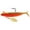 Red, variant on T Tail Soft Swimbait Artificial Fishing Lure with Treble Hook Slow Jigging Wobbler for Trout Bass Pike Freshwater Saltwater Fishing Tackle Bionic Bait