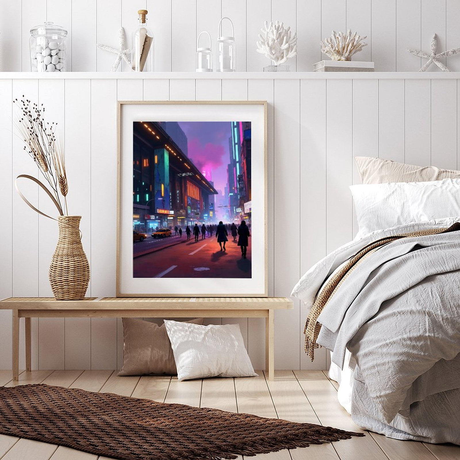 Diamond Art Kits for Adults - Cyberpunk Cityscape Print No.13 5D Frameless Dimond Painting Kit for Adults Beginner, Round Diamond Kits for Home Wall Decor, Gift for Women
