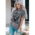 thumbnail image 3 of POGLIP T-Shirt Graphique Ville Musicale de NASHVILLE Gris pour Femmes, 3 of 6