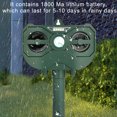 thumbnail image 4 of Toystoory Repelente de animales salvajes, Sensor infrarrojo, dispositivo de Control interior recargable Solar para exteriores, equipo ajustable, patio de Repelente de insectos y plagas Toystoory HA059364-00B, 4 of 6