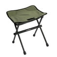 thumbnail image 2 of Taburete plegable Cola Silla de pesca compacto para acampar Verde, 2 of 8