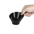 thumbnail image 6 of Restaurantware-5 Ounce Inch Serving Bowls, 100 Disposable Appetizer Bowls - Incline Design, Round, Black Plastic Snack Bowl, Durable, For Weddings Birthdays, And More, 6 of 10