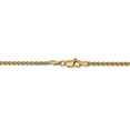 thumbnail image 3 of Primal Gold 14 Karat Yellow Gold 2.8mm Spiga Chain Necklace, 3 of 5