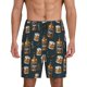 thumbnail image 1 of Fotbe Cigar Pantalones Cortos de Pijama para Hombre, Ropa de Dormir, Pantalones de Pijama Cortos para Hombre-Small, 1 of 6