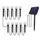 thumbnail image 1 of Cadena de lámpara Juego de cuerdas de lámpara de césped de burbujas solares Decoración de paisaje al aire libre IP65 LED impermeables Luces de estaca alimentadas por energía solar para camino / patio Andoer Cadena de lámpara, 1 of 7