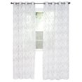 thumbnail image 1 of Lavish Home Valencia Embroidered Curtain, 1 of 6