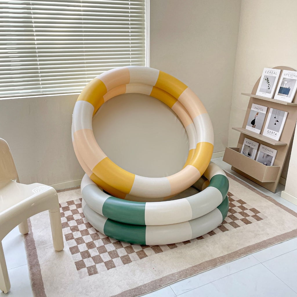 Jesscasday Kiddie Pool Kids Inflatable Swimming Pool Infant Pool Round Swimming Pool Gift