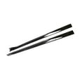 thumbnail image 3 of Universal Car Side Skirts Extension splitters Body Rocker Panel Extensions 2M Durable Car Accessories Replaces Spare Parts Black, 3 of 8