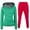 Red, variant on Cowl Neck Color Block Sweatshirt Sets Women 2 Piece Outfits Tracksuits Long Sleeve Long Pants Fashion Sweatshirt Womens Snow Pants Trousers Suits for Women Snow Pants Womens Bib Track Suit Pants for