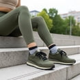 thumbnail image 6 of Cushionaire Kicks Fashion Sneakers for Women - Lightweight Non-Slip Lace Up Spring Shoes with Memory Foam Insole and Tread Outsole, 6 of 19