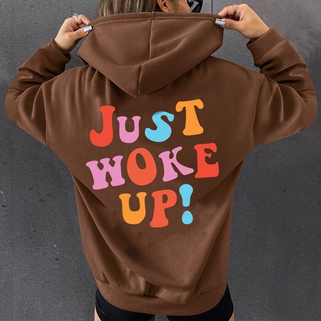 Women Fall Winter Colorful Letter Color Block Printing V-Neck Crop Workout Long Sleeve Sexy Long Hoodied Tops Pullover Blouse