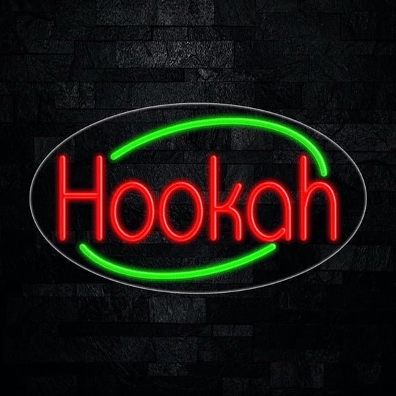 HookahLED Neon Sign 28"L x 16"H #34591