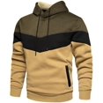 thumbnail image 1 of "Xishao Sudadera con Capucha De Hip Hop para Hombre, Ropa Informal De Lana Cálida, Ropa De Calle Masculina, Prendas De Vestir De Retales De para Otoño E Invierno" Xishao ropa, 1 of 2