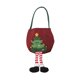 thumbnail image 1 of Toystoory Bolsas de Navidad Embalaje de regalo Almacenamiento Muñeca 3D Papá Noel Elk Contenedor Bolso con pierna larga Goodie Bag para Árbol de Navidad, 1 of 6