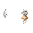 thumbnail image 1 of Escultura de de pingüino, figura coleccionable, adorno decorativo de resina, estatua de animal para inauguración de la casa, mesa, bar, dor, 1 of 8