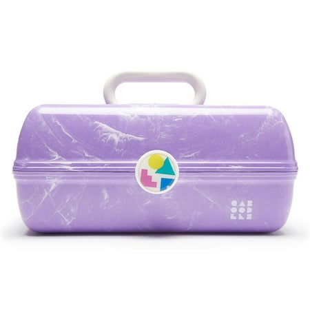 Caboodles On-The-Go-Girl Classic Cosmetic Case Purple Marble
