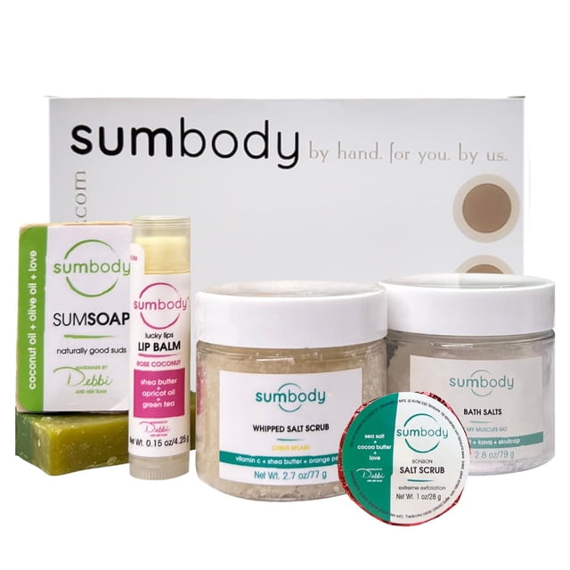 Set de regalo Sumbody Aromaterapia para el cuidado corporal y de la piel, 6 piezas