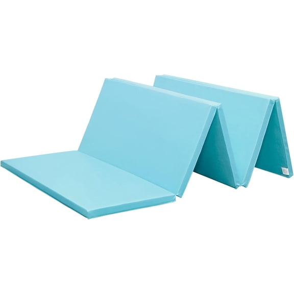 Gymnastics Mat Folding Stretch Mats 75"x31"x1.2" Exercise Muscle Training Play Horizontal Bar Mat Yoga Sports Soundproof Home Use