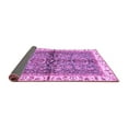 thumbnail image 2 of Ahgly Company Indoor Rectangle Oriental Purple Traditional Area Rugs, 7' x 10', 2 of 4