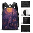 thumbnail image 3 of The Nightmare Before Christmas Backpack Combo 17 Inch Daypack with Lunch Boxes and Pencil Pouch Durable Polyester for School Work, 3 of 5