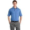 thumbnail image 1 of Sport-Tek K467 Mens Dri Mesh Polo Shirt - Blueberry/Navy - 3X-Large, 1 of 2