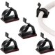 thumbnail image 1 of 100 clips autoadhesivos para gestión de cables, organizadores de cables ajustables, clips de alambre adhesivos, soporte para cables para TV, PC, portátil, cable Ethernet, escritorio, hogar, 1 of 5