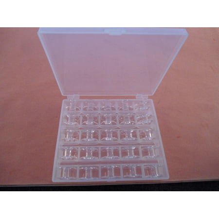 Box Of 25 Bobbins Bernina Bernette 50,55,56,60,65,66,H70,75,80,80E,82E,90,90E,92C