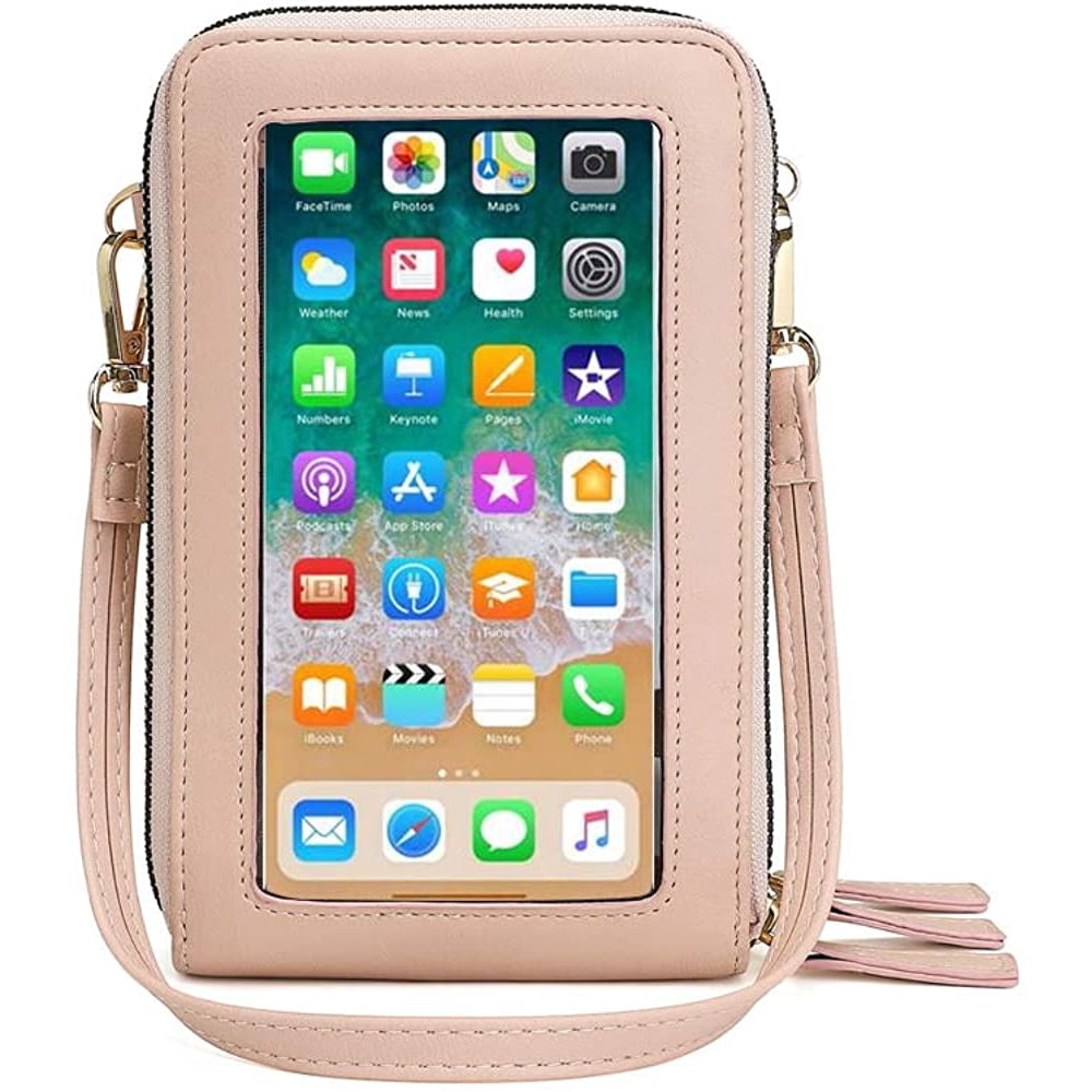 Touch Screen Cell Phone Purse Crossbody Cellphone Purse Women Touch Screen Bag Rfid Blocking