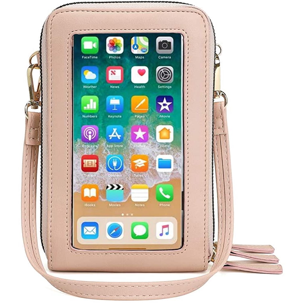 Touch Screen Cell Phone Purse, Crossbody Cellphone Purse Women Touch 