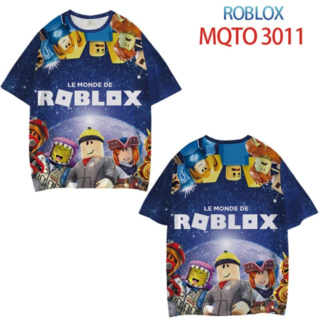 Roblox-ropa de juego periférica para adultos y niños, suéter suelto con capucha, impresión Digital 3D, Color, moda para hombres y mujeres, nuevo