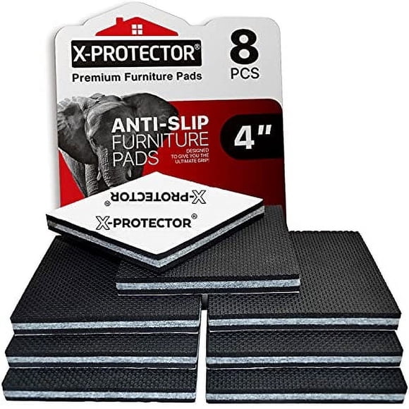 Pinzas X-PROTECTOR Premium para muebles Furniture Pads, 8 peniques