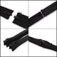 thumbnail image 5 of Funda de gestión de cables de 4 piezas, sistema de gestión de cables y hebilla de cremallera para TV / computadora / entretenimiento en el hogar, Macarena Manga de gestión de cables, 5 of 8