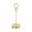 Gold 15CM, variant on Necvior Reception Menu Clip Stand with Round Base for Dining and Desk Use