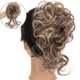 thumbnail image 5 of Bollo de pelo sintético natural XianweiShao Voluminous Scrunchie Moño de pelo desordenado, 5 of 5
