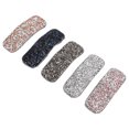 thumbnail image 6 of Set of 3 Rhinestone Bb Clip Clear Hair Clips Barrettes Bobby Pins for Women Miss, 6 of 8