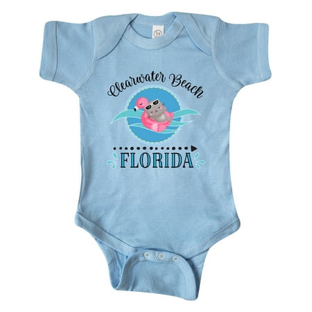 

Inktastic Clearwater Beach Florida Trip Gift Baby Girl Bodysuit