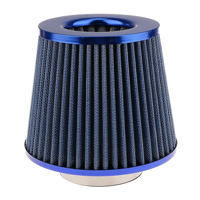 Kit Universal Filtro de Succión de Fibra de Carbono, Redondo y Cónico para Filtro de Aire Accesorios de Automóvil Soledad automático del filtro de aire
