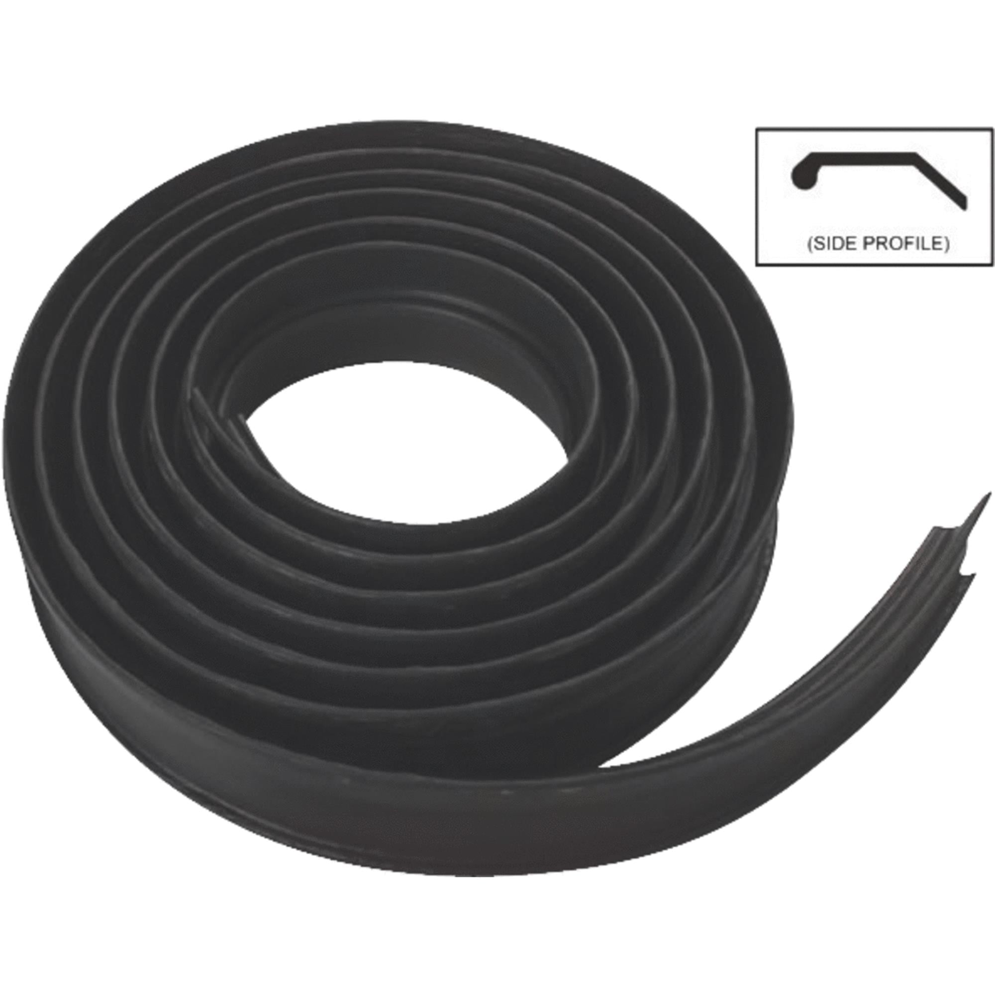 National Hardware 7175052 10 ft. Garage Door Weatherstripping Black