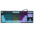 thumbnail image 3 of Desktop Laptop Keyboard, Wired Gaming Keyboard Color Backlit Design Ergonomic Design  For Notebook Computers For Desktop Black,Dark Blue,Blue And Black, 3 of 8
