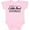 AD-Pink, variant on Inktastic From Little Rock Arkansas in Black Distressed Text Boys or Girls Baby Bodysuit
