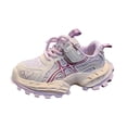 thumbnail image 2 of hengsof Childrens Heart Print Breathable Sneakers, Hook and Loop Closure Comfortable Sports Shoes, Playful Everyday Shoes for Girls, Lightweight for Running, 2 of 8