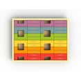thumbnail image 2 of BeginAgain - U-Build Its, Construction and Pattern Blocks, Help Promote Early Math, Spatial, and Fine Motor Skills, 48 Piece Playset (For Kids 2 and Up), 2 of 5