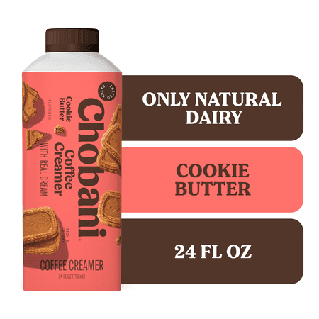 Chobani Coffee Creamer Limited Batch Cookie Butter 24 oz Carton