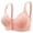 Watermelon Red, variant on QLEICOM Everyday Bras for Women, Women's Comfort Lift Wirefree Bra Sexy Plus Size Bras Solid Color Steel Ring Non-Magnetic Buckle Underwear Brasp Bras No Underwire Gray Cup 38/85BC