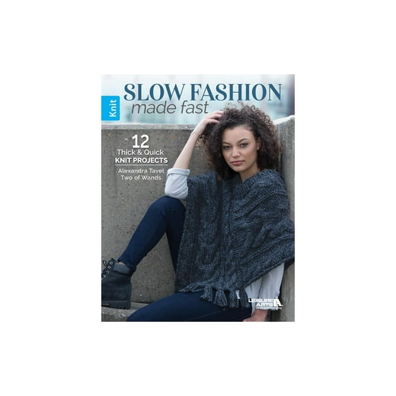 Leisure Arts Slow Fashion Made Fast Knit Book, Knitting Books, Knitting Pattern Books, How To Knit, Patterns, Book, Books And Patterns