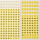 thumbnail image 1 of 10 Sheets of Round Digital Stickers Multi-function Number Sticker Number Labels Stickers, 1 of 3