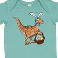 thumbnail image 4 of Inktastic Easter Velociraptor with Bunny Ears Boys or Girls Baby Bodysuit, 4 of 5